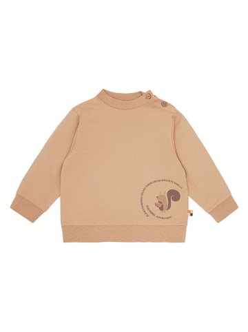 loud + proud Sweatshirt  in Hellbraun