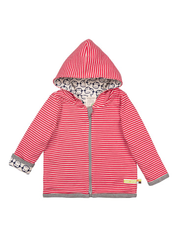 loud + proud Wendejacke in Rot/ Weiß/ Dunkelblau