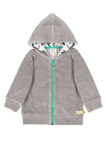 loud + proud Sweatjacke in Grau