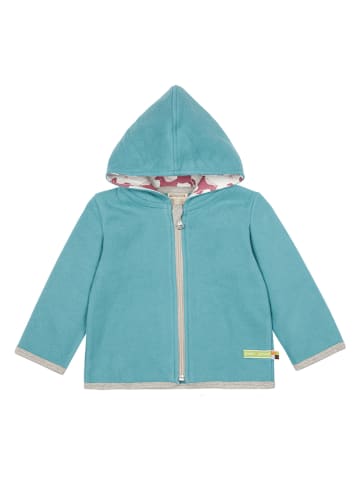 loud + proud Sweatjacke in Türkis