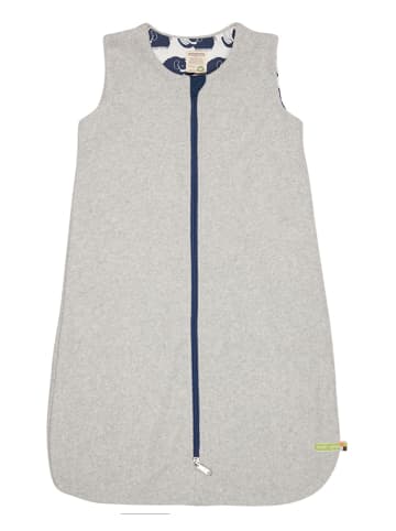 loud + proud Wende-Babyschlafsack in Silber