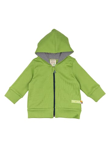 loud + proud Sweatjacke in Hellgrün