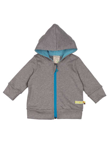 loud + proud Sweatjacke in Grau