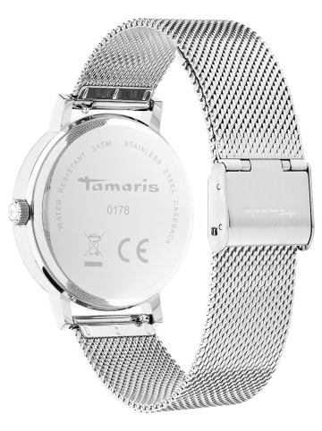 Tamaris Quarzuhr in Silber