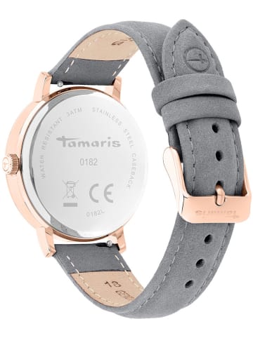 Tamaris Quarzuhr in Grau