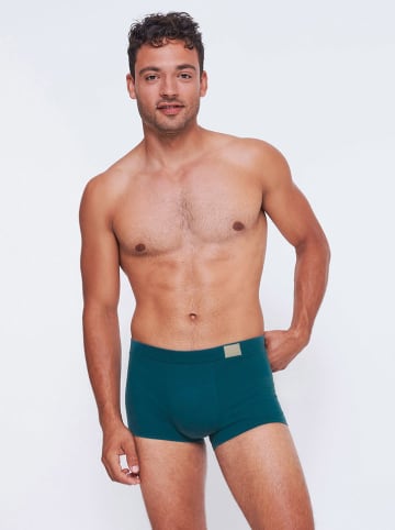 Sloggi 2er-Set: Boxershorts in Grau/ Blau