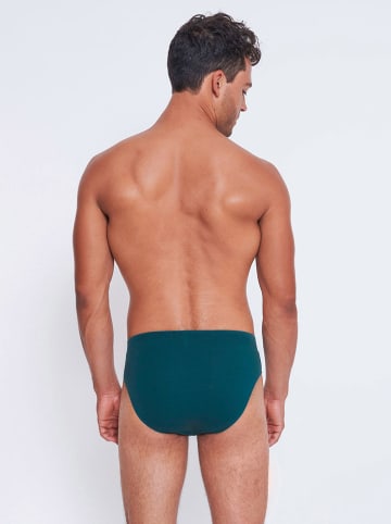 Sloggi 2er-Set: Slips in Grau/ Blau