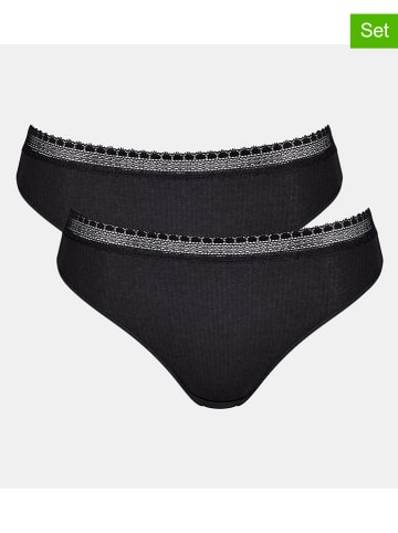 Sloggi 2-delige set: slips zwart