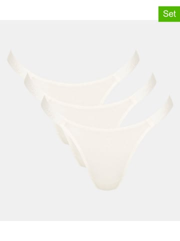 Sloggi 3er-Set: Slips in Creme