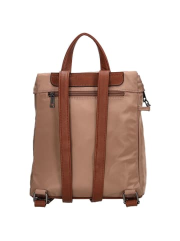 Charm Rucksack "Buckingham" in Hellbraun - (B)29 x (H)26,5 x (T)7,5 cm