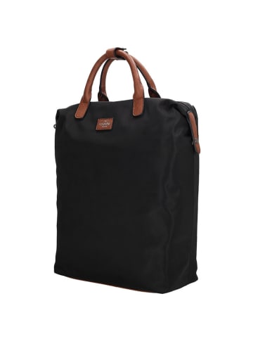 Charm Plecak "Buckingham" w kolorze czarnym - 28 x 40 x 13 cm