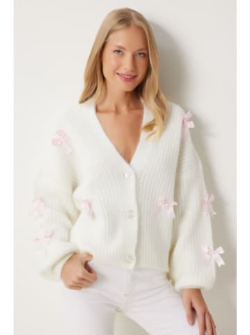 Happiness Istanbul Cardigan in Creme