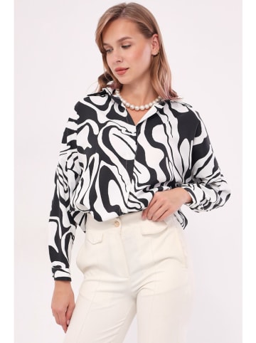 Happiness Istanbul Blouse wit/zwart