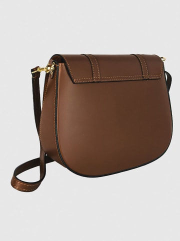 Victor & Hugo Paris Leren schoudertas "Ruth" lichtbruin - (B)26 x (H)20 x (D)8 cm