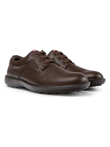 Camper Leren veterschoenen bruin
