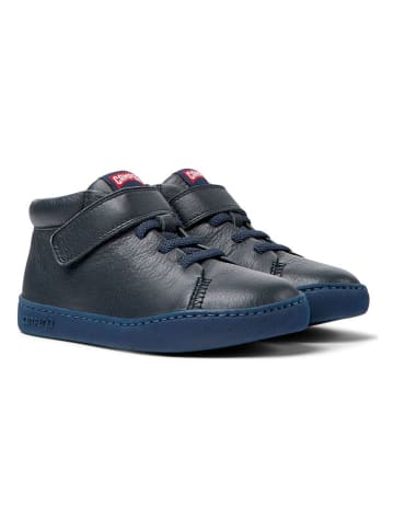 Camper Leren sneakers donkerblauw