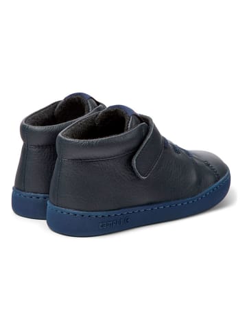 Camper Leren sneakers donkerblauw