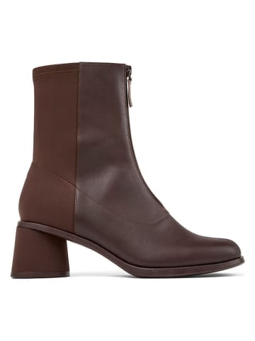 Camper Leder-Stiefeletten in Braun