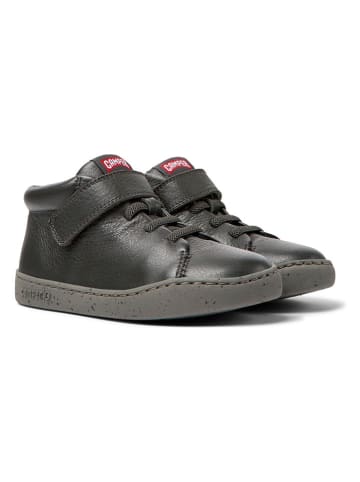 Camper Leder-Sneakers in Khaki