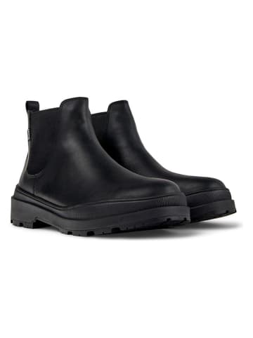 Camper Leren chelseaboots zwart