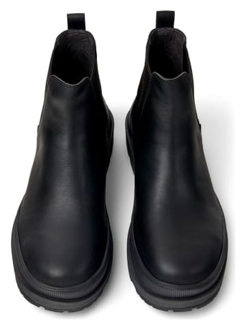 Camper Leren chelseaboots zwart
