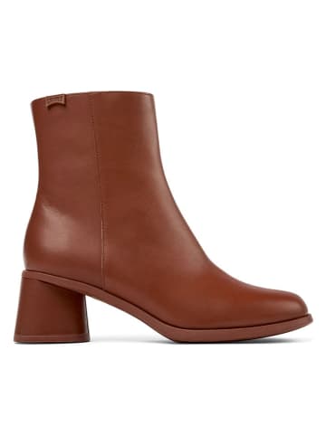 Camper Leder-Stiefeletten in Hellbraun