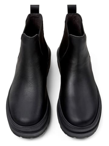 Camper Leren chelseaboots zwart