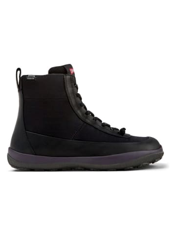 Camper Leder-Boots in Schwarz