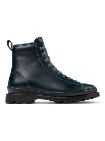 Camper Leder-Boots in Grün
