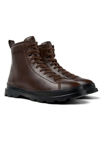 Camper Leder-Boots in Braun