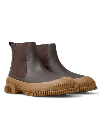 Camper Leren chelseaboots bruin
