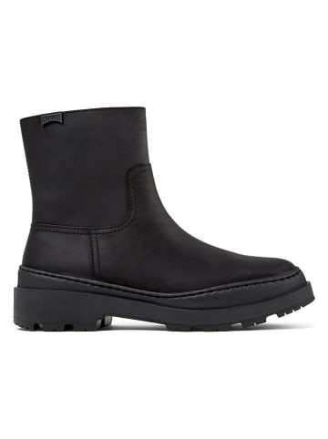 Camper Leder-Boots in Schwarz