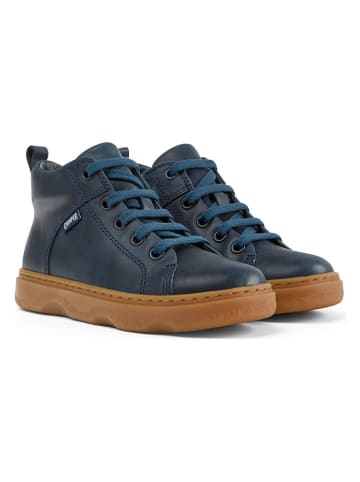Camper Leder-Boots in Blau