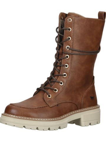 Mustang Boots in Hellbraun