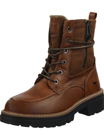 Mustang Boots in Hellbraun