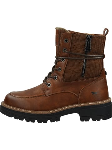 Mustang Boots in Hellbraun