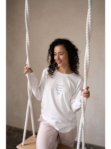 by Louise Pyjama-Oberteil in Creme