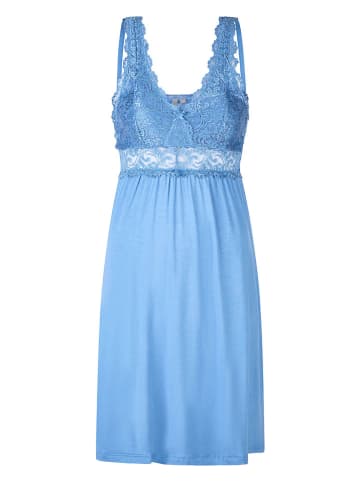 by Louise Koszulka nocna w kolorze niebieskim