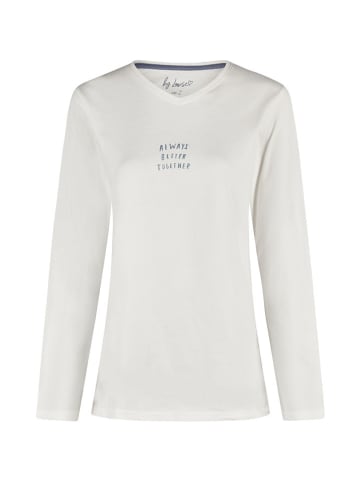 by Louise Pyjama in Weiß/ Dunkelblau