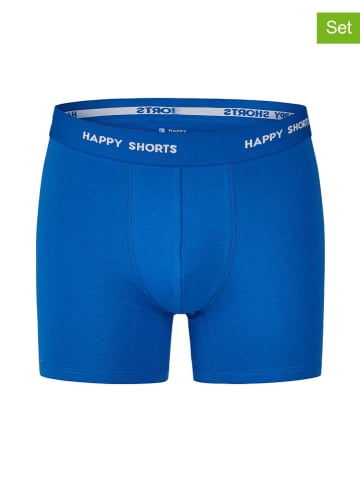 Happy Shorts 2er-Set: Boxershorts in Blau/ Türkis