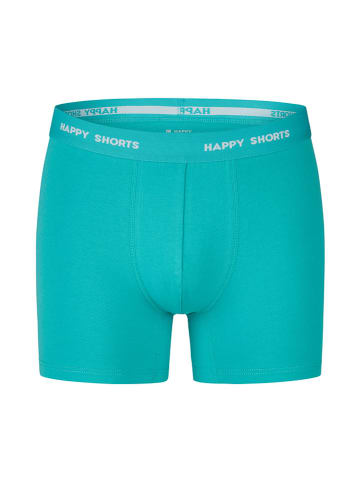 Happy Shorts 2er-Set: Boxershorts in Blau/ Türkis