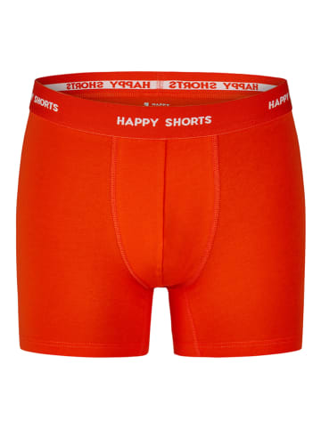 Happy Shorts  2er-Set: Boxershorts in Türkis/ Orange