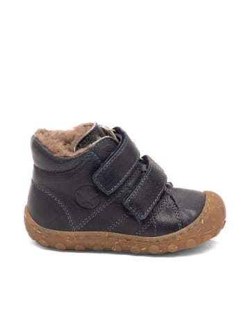 bisgaard Leder-Barfußschuhe "Hale" in Schwarz