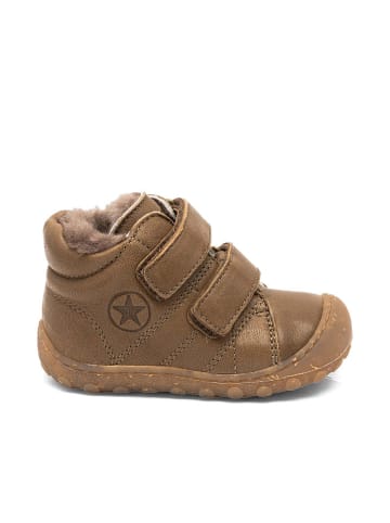 bisgaard Leder-Barfußschuhe "Hale" in Khaki