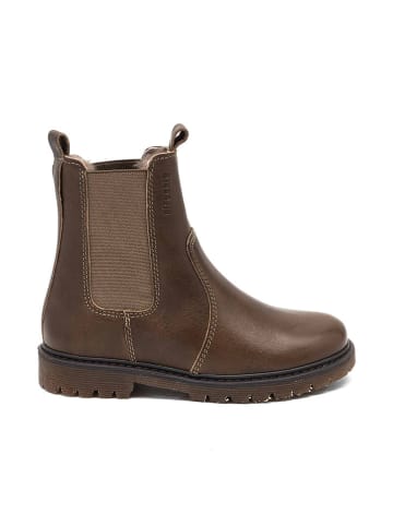 bisgaard Leder-Chelsea-Boots "Neel" in Braun