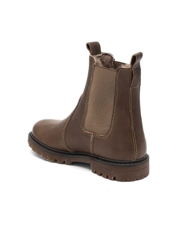 bisgaard Leder-Chelsea-Boots "Neel" in Braun