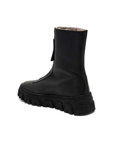 bisgaard Leder-Boots "Nomi" in Schwarz