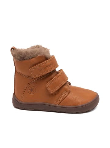 bisgaard Leder-Barfußschuhe "Emil" in Hellbraun