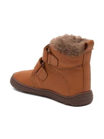 bisgaard Leder-Barfußschuhe "Emil" in Hellbraun