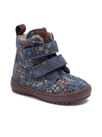 bisgaard Leder-Boots "Storm" in Blau